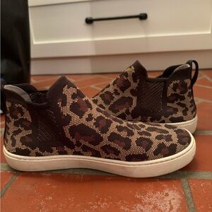 Rothy's Cheetah Print Sneakers